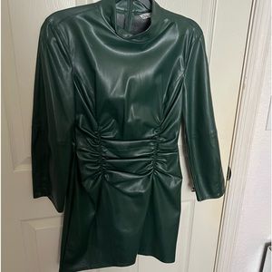 Zara Leather Dress